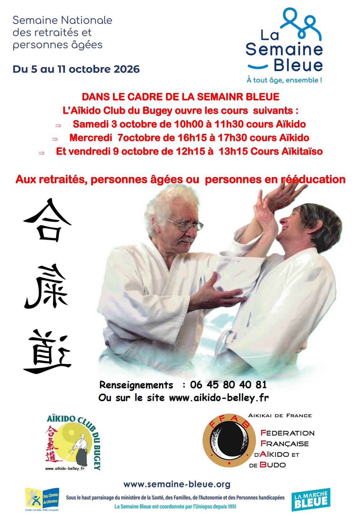 semaine bleue 2026